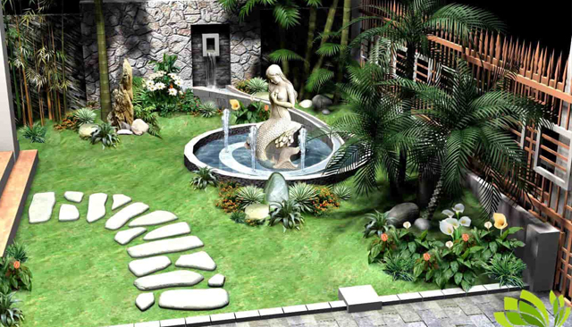 Thiết kế sân vườn