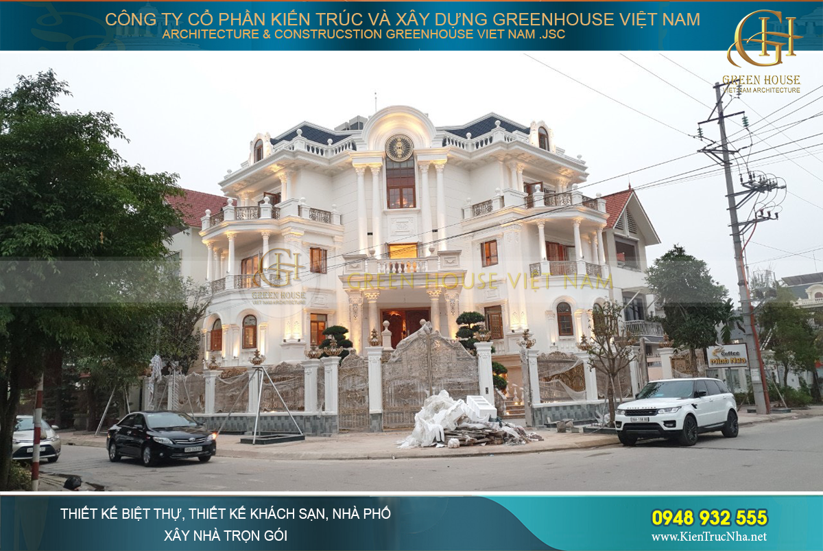 Biệt thự hiện đại đẹp tinh tế tại Việt Nam