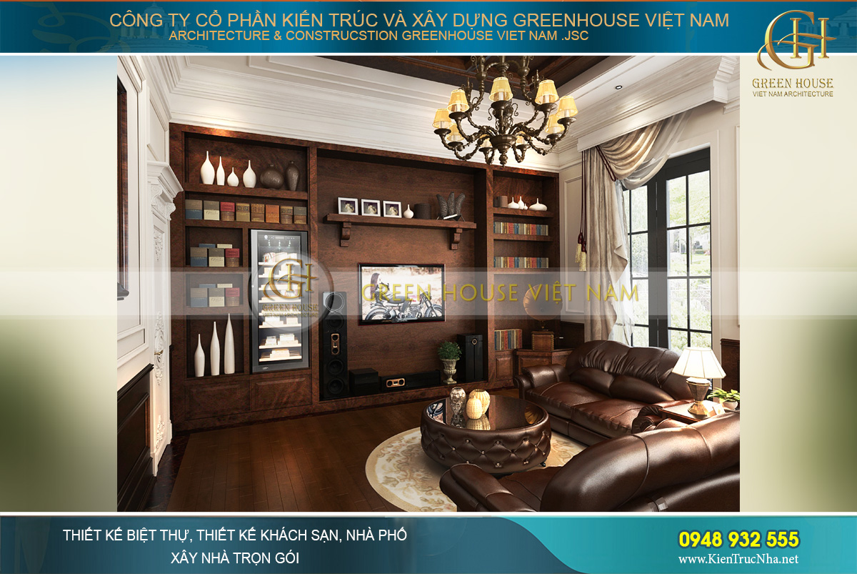 thiết kế biệt thự cổ điển Rạng Đông tại Phan Thiết