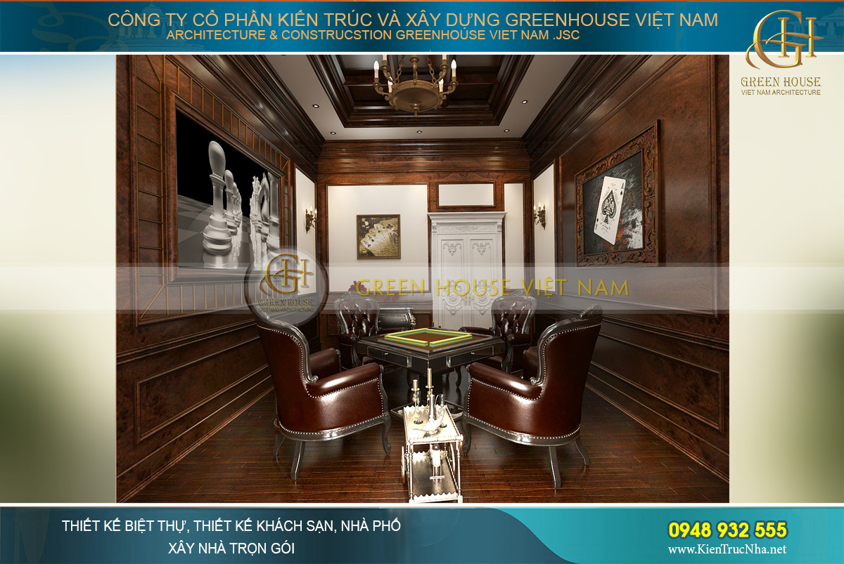 thiết kế biệt thự cổ điển Rạng Đông tại Phan Thiết