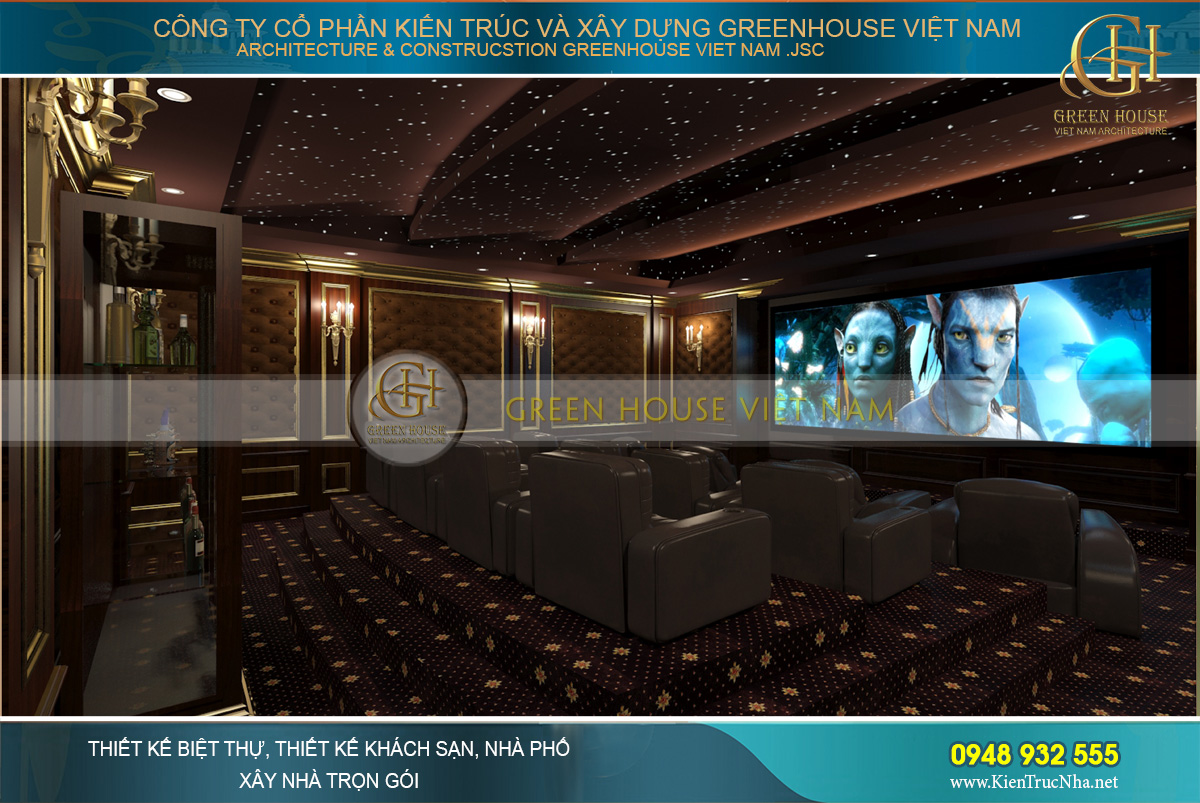 thiết kế biệt thự cổ điển Rạng Đông tại Phan Thiết