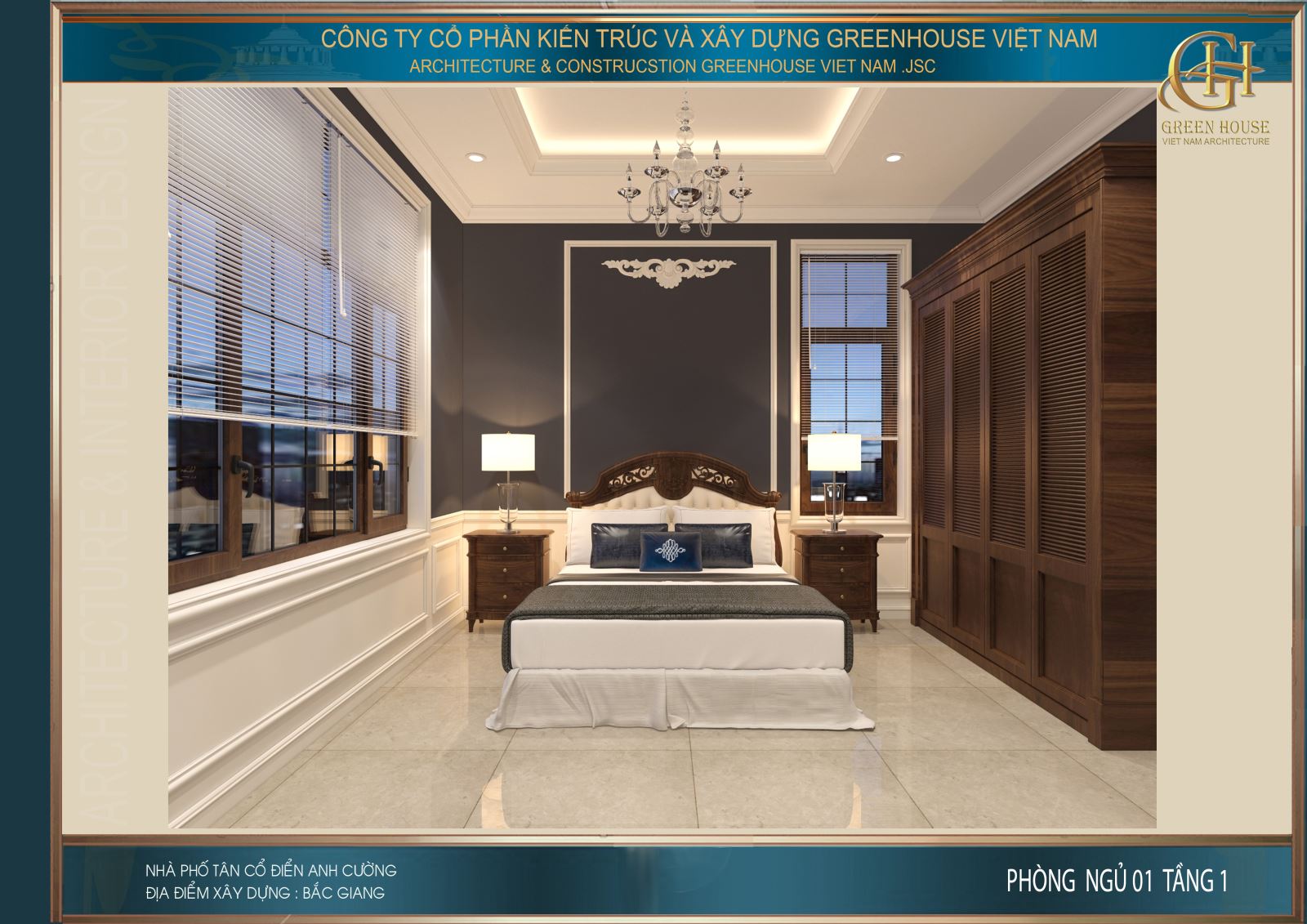 Dù là phòng ngủ nhỏ nhưng vẫn đảm bảo đủ nội thất cơ bản