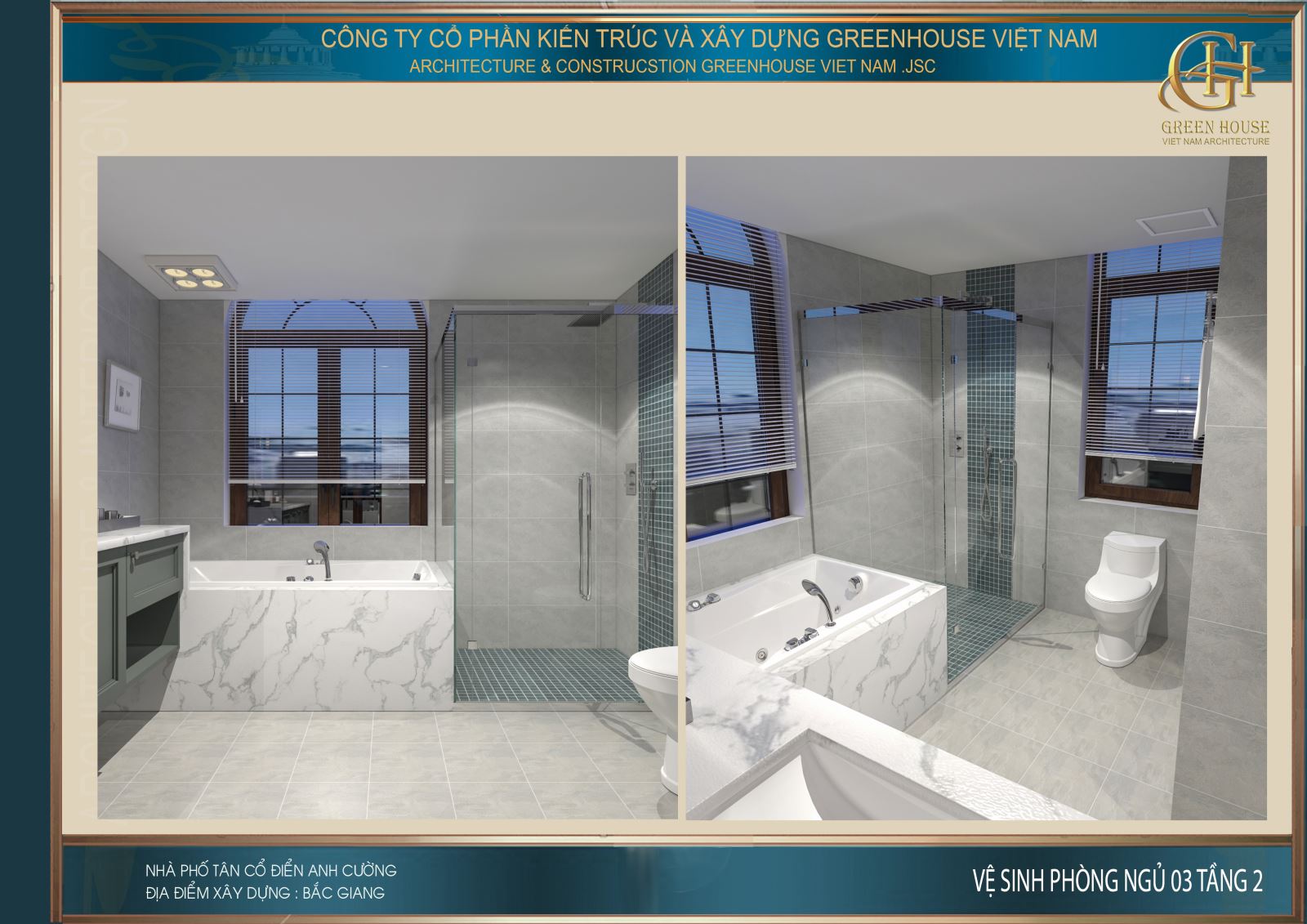 Phòng tắm của phòng ngủ số 3