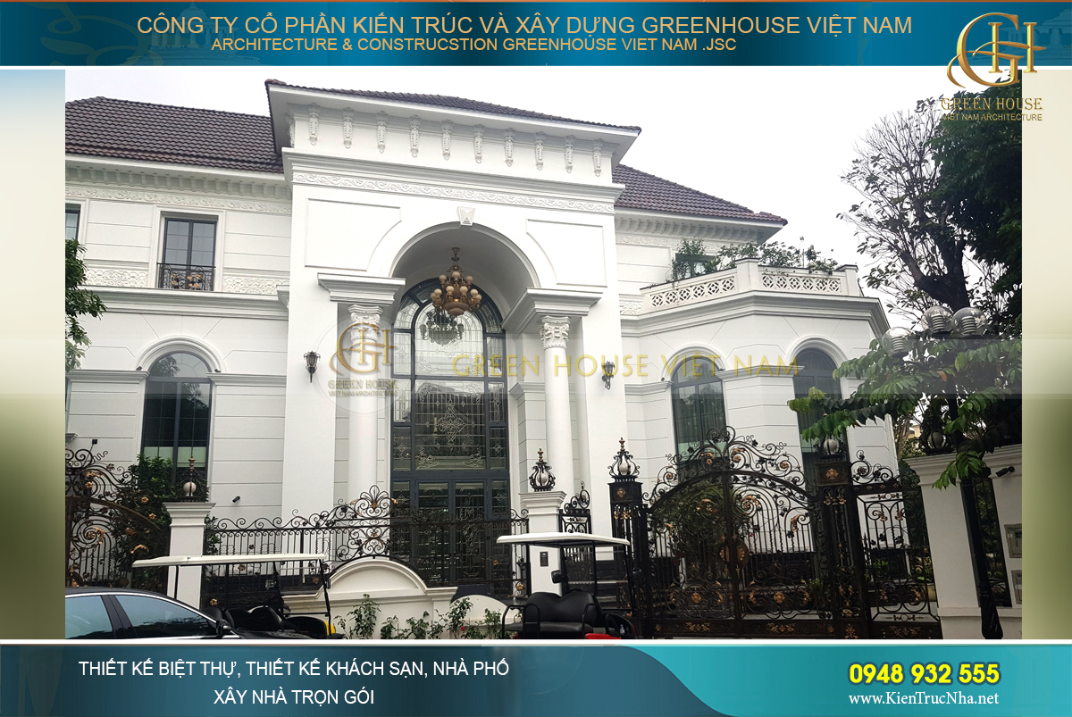 Phối cảnh bên ngoài công trình