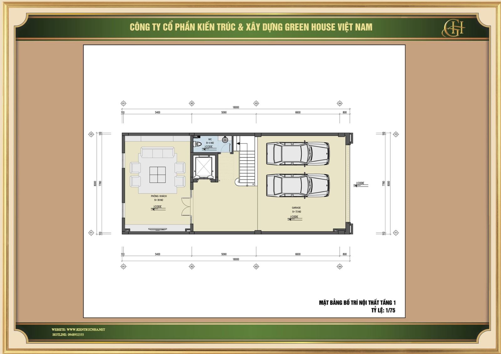 Khám phá thiết kế nội thất tầng 1 nhà phố tân cổ điển Bắc Giang