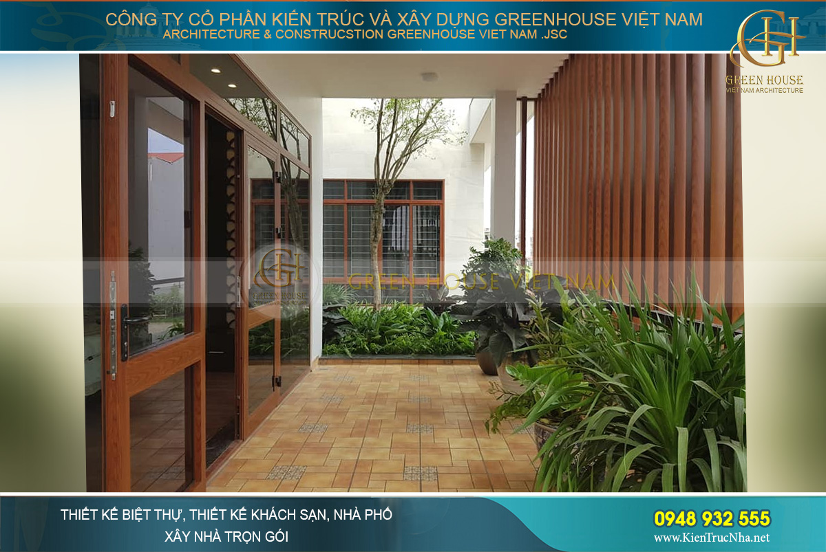 thi công trọn gói biệt thự hiện đại 3 tầng