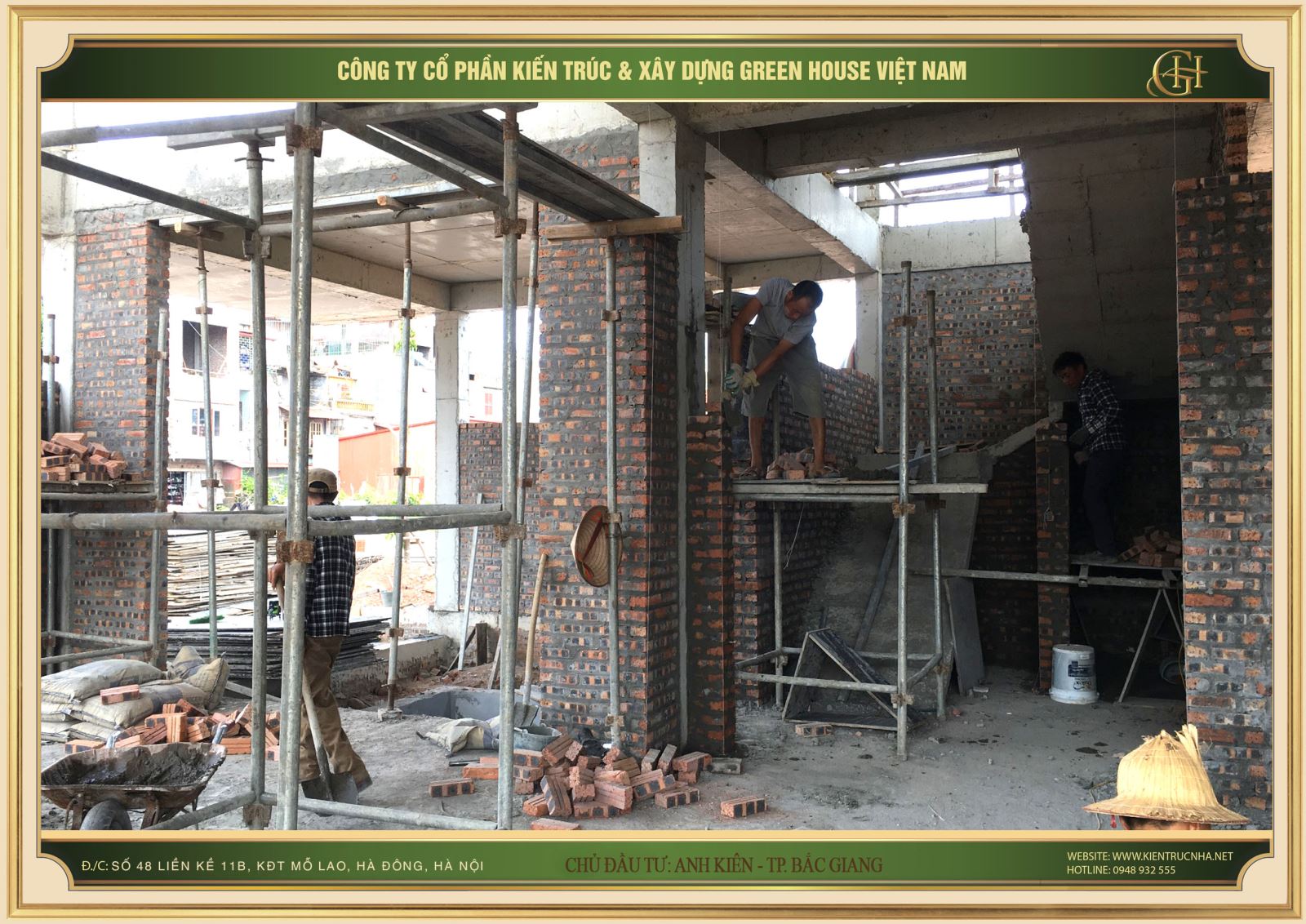 Green House Việt Nam thiết kế, thi công biệt thự hiện đại trọn gói, sang trọng