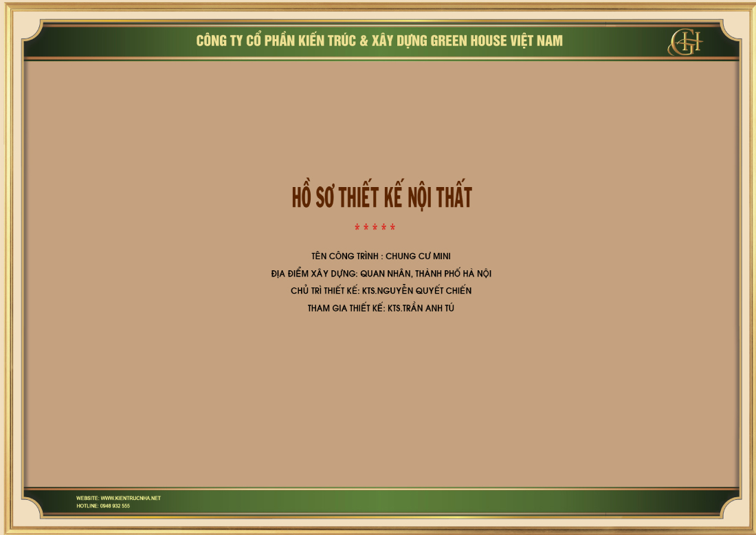 Thiết kế nội thất chung cư mini hiện đại đầy đủ tiện nghi tại Hà Nội