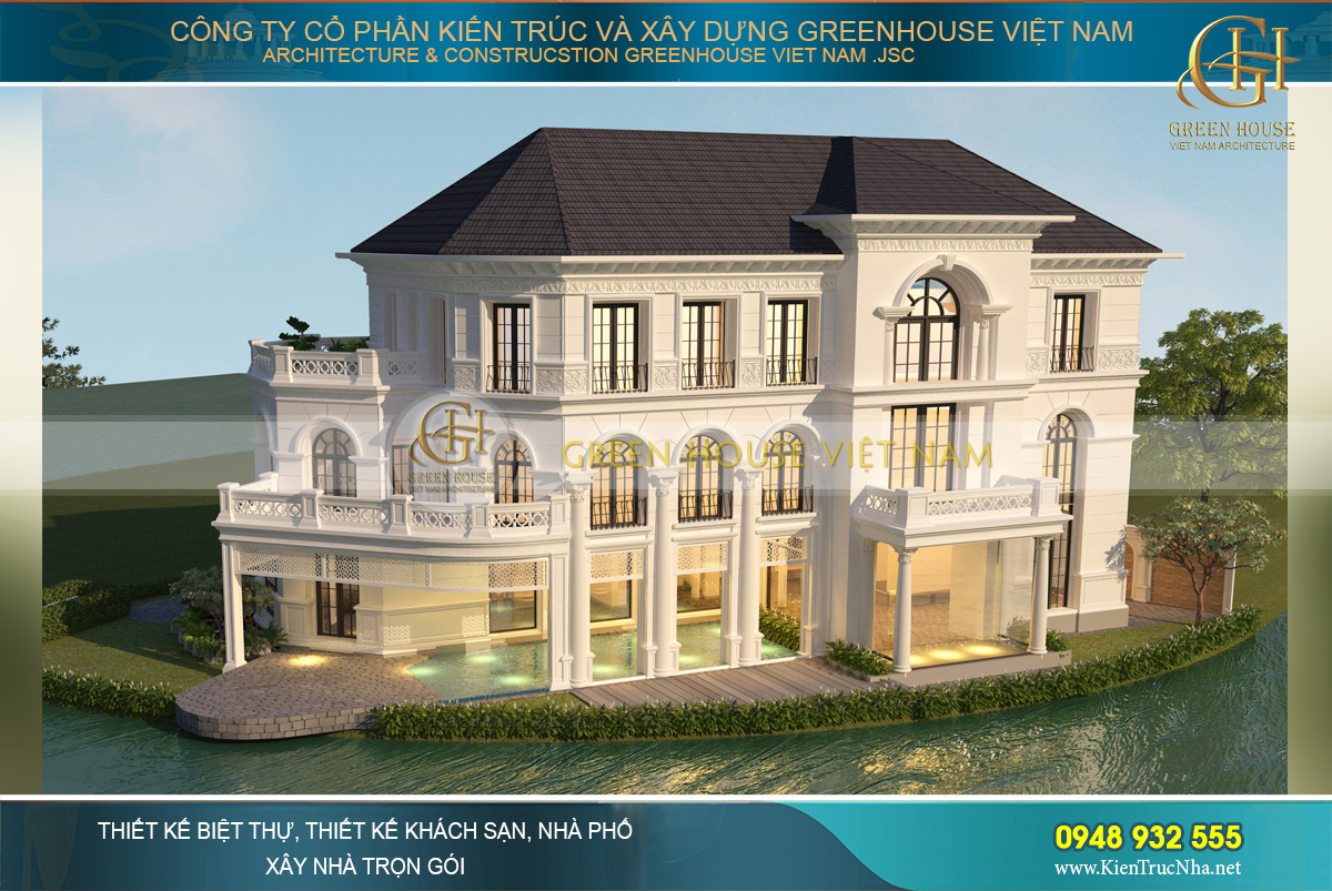 thiáº¿t káº¿ biá»t thá»± tÃ¢n cá» Äiá»n 3 táº§ng táº¡i Vinhomes HÃ  Ná»i