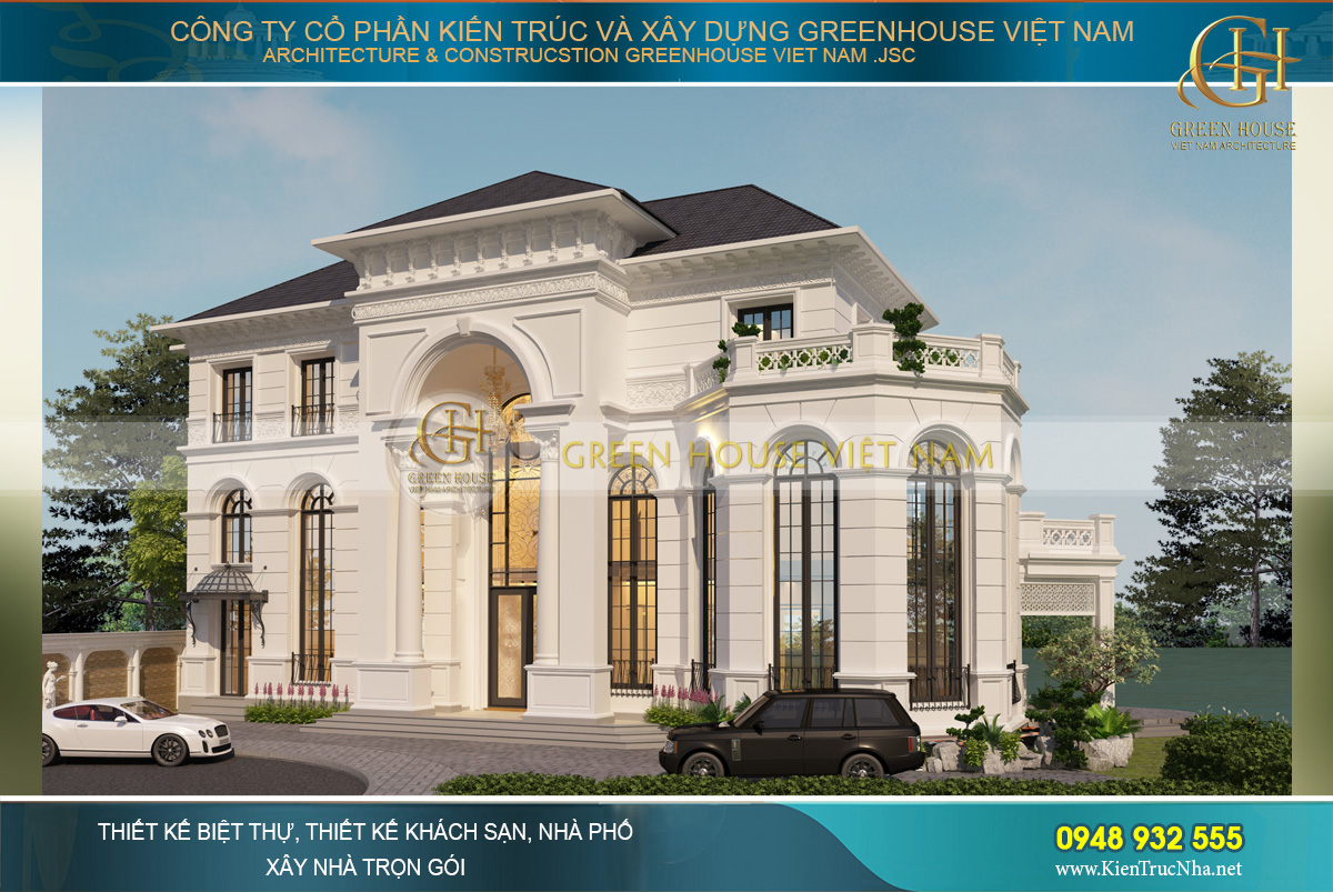 thiáº¿t káº¿ biá»t thá»± tÃ¢n cá» Äiá»n 3 táº§ng táº¡i Vinhomes HÃ  Ná»i