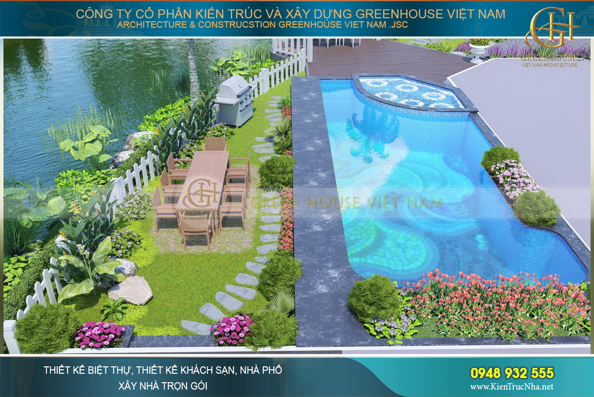 thiết kế biệt thự vinhomes riverside hà nội