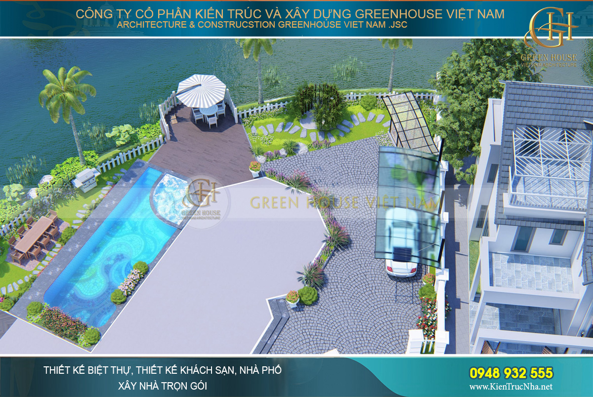 thiết kế biệt thự vinhomes riverside hà nội