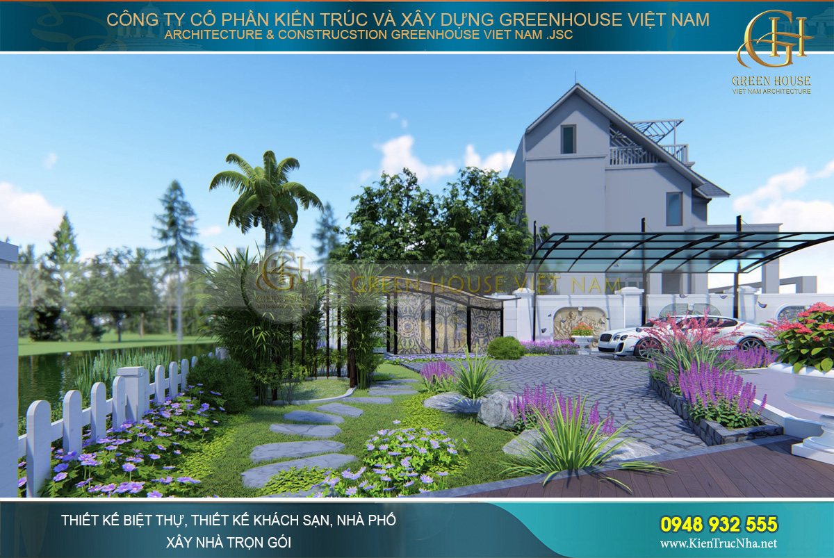 thiết kế biệt thự vinhomes riverside hà nội