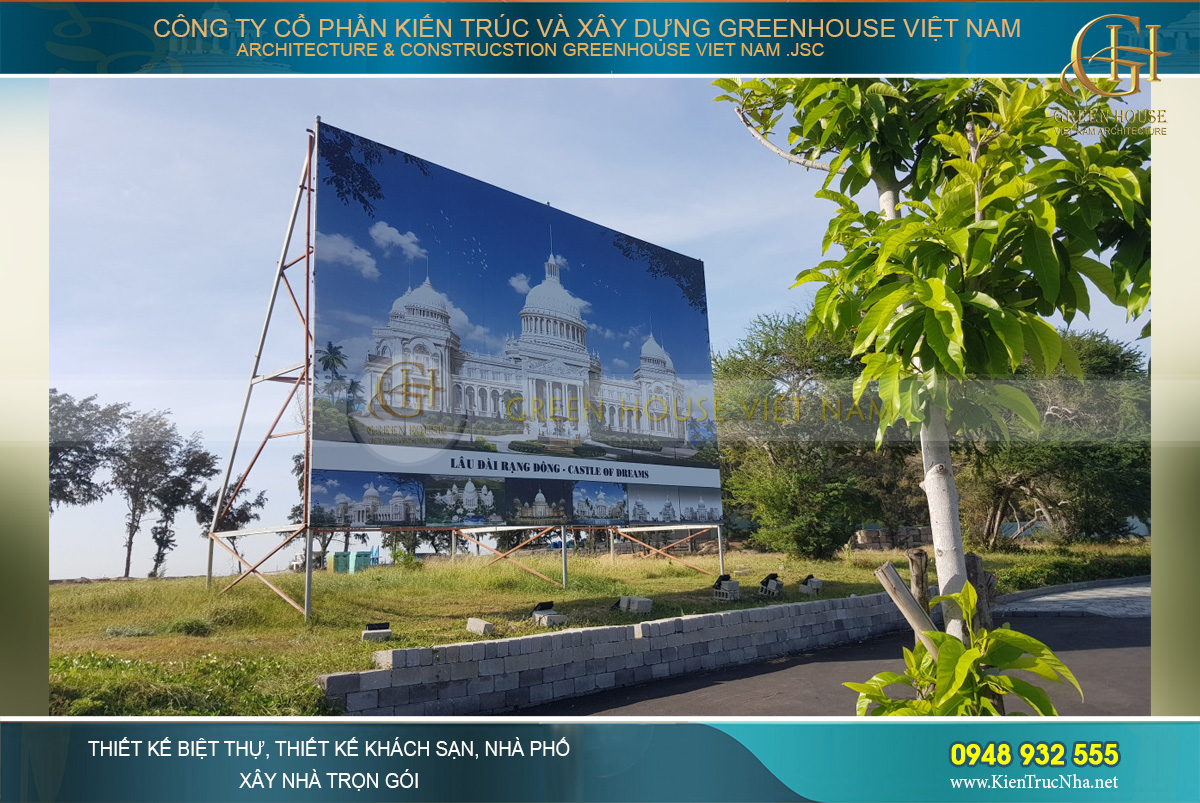 thiết kế khách sạn cổ điển 6 sao tại Phan Thiết