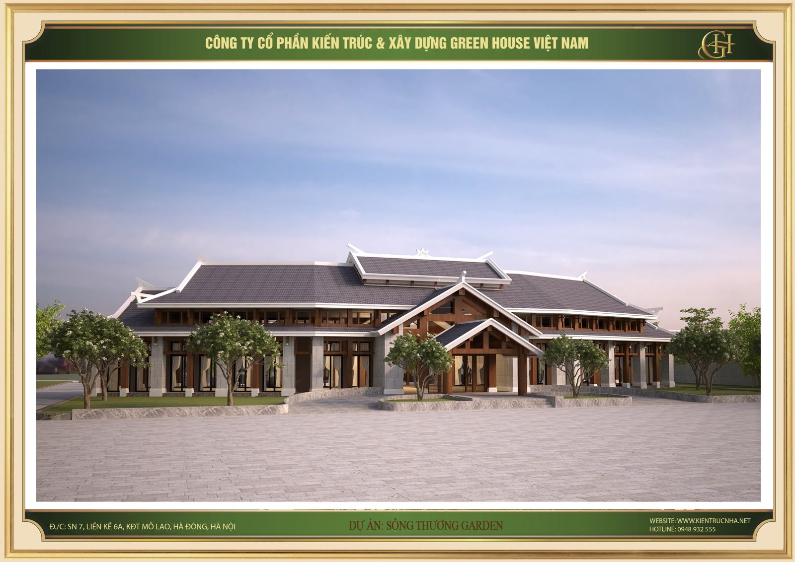 Thiết kế nhà hàng bằng gỗ hướng tới sự mộc mạc ấm áp, gần gũi