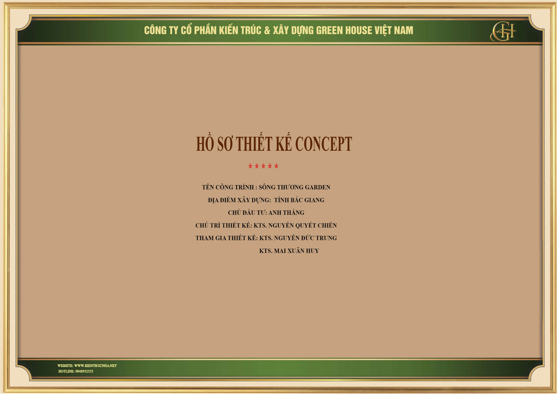 Dự án thiết kế nhà hàng phong cách hiện đại độc đáo tại Sông Thương Garden