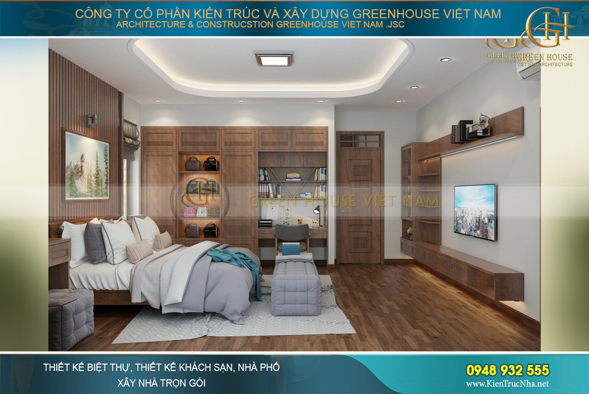 nội thất nhà phố giả biệt thự Ninh Bình