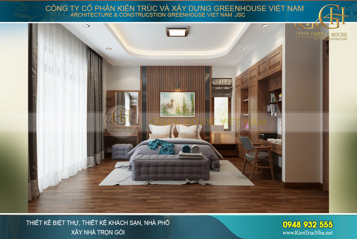 nội thất nhà phố giả biệt thự Ninh Bình