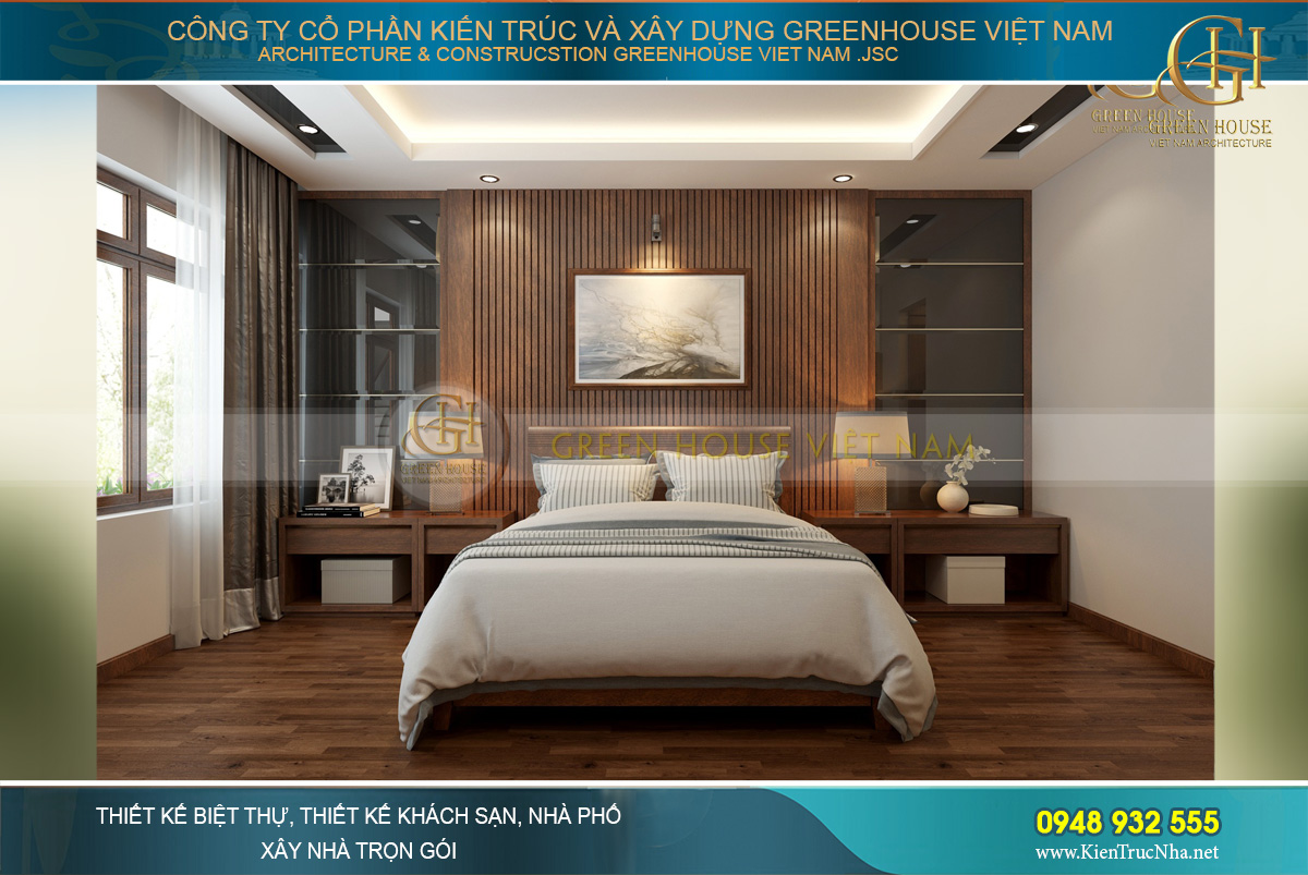 thiết kế nội thất biệt thự hiện đại 3 tầng