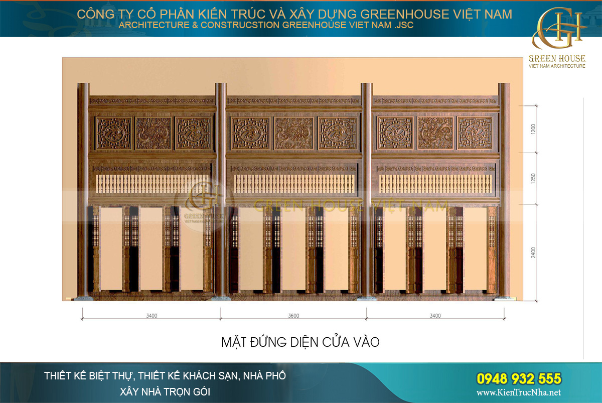 thiết kế nhà thờ họ đẹp tại Hải Phòng