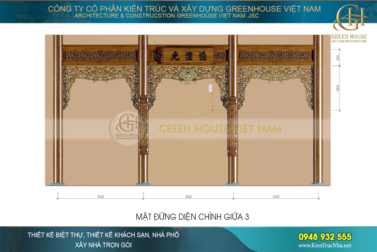 thiết kế nhà thờ họ đẹp tại Hải Phòng