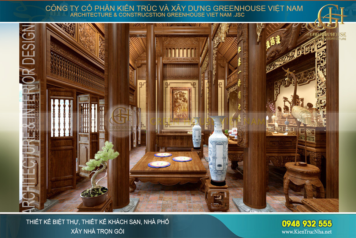 thiết kế nhà thờ họ đẹp tại Hải Phòng