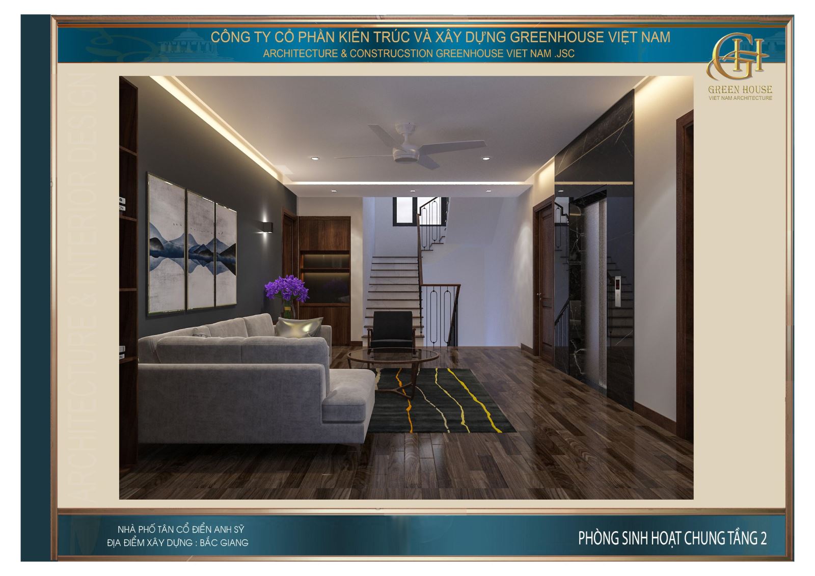 Không gian mở với thiết kế đơn giản nhưng ấn tượng