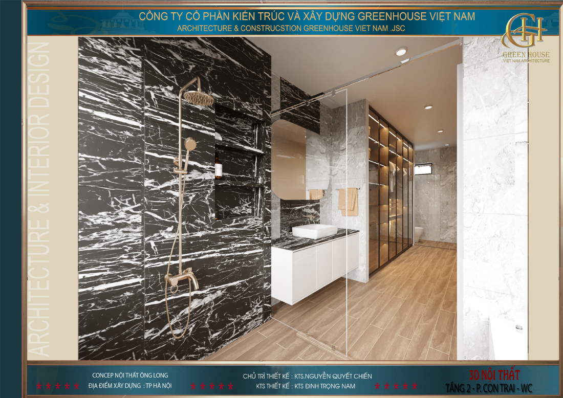 Mỗi không gian đều được các KTS nghiên cứu tỉ mỉ