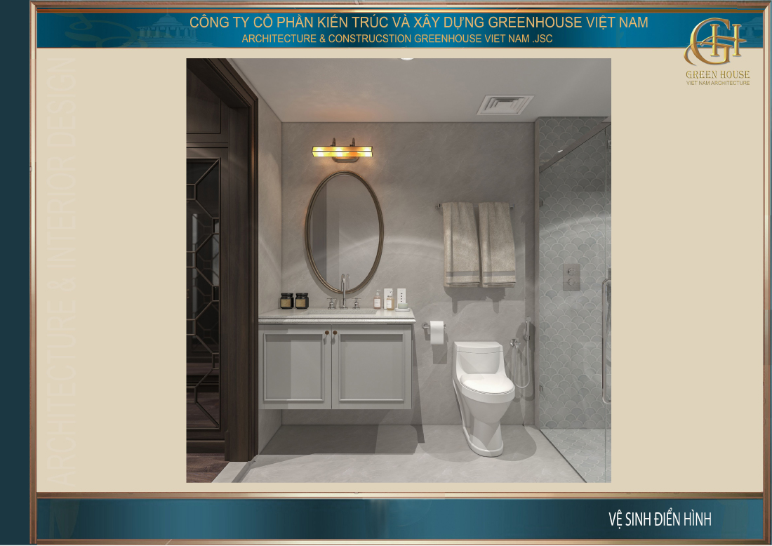 Phòng vệ sinh của phòng ngủ master