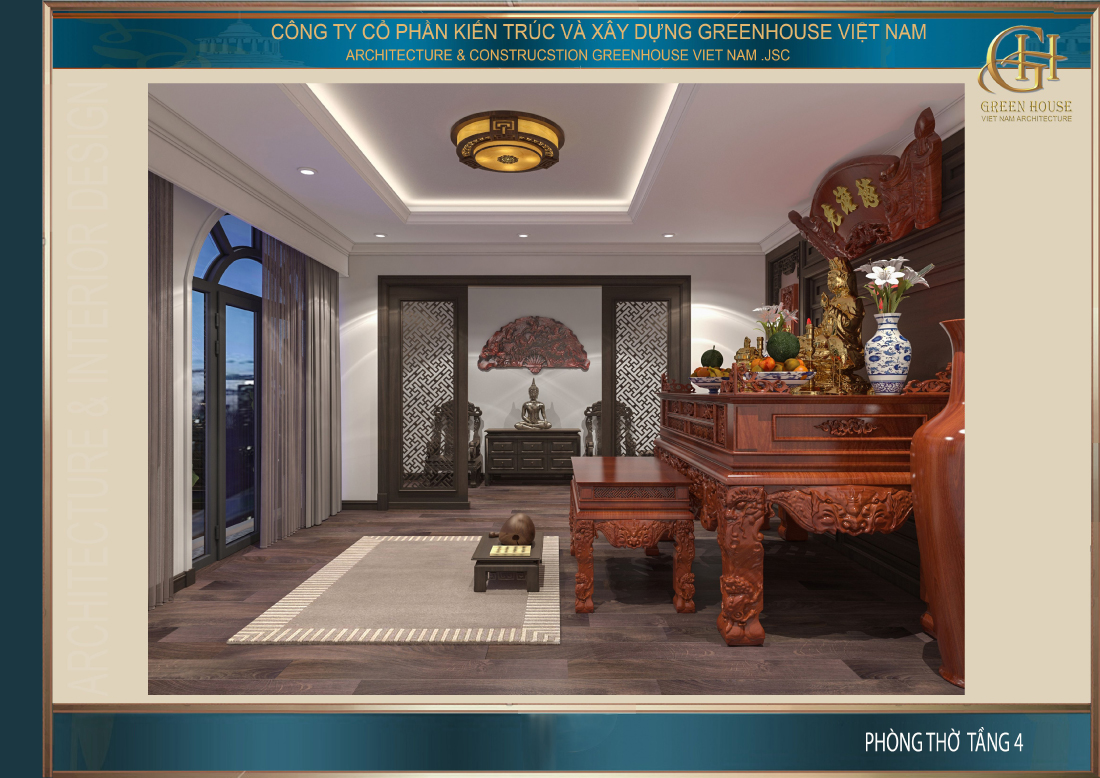 Nét đẹp tân cổ điển phương Tây dung hòa cùng vẻ đẹp truyền thống Á Đông