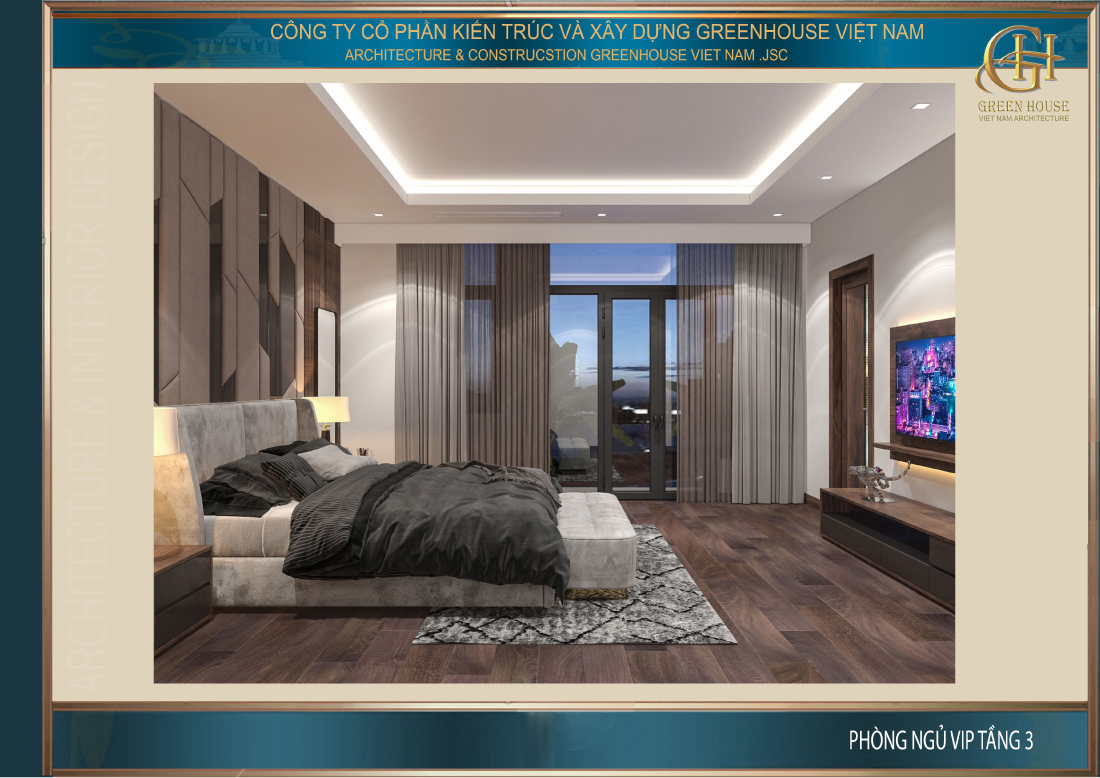 Không gian phòng ngủ VIP với nội thất thông minh, đa năng