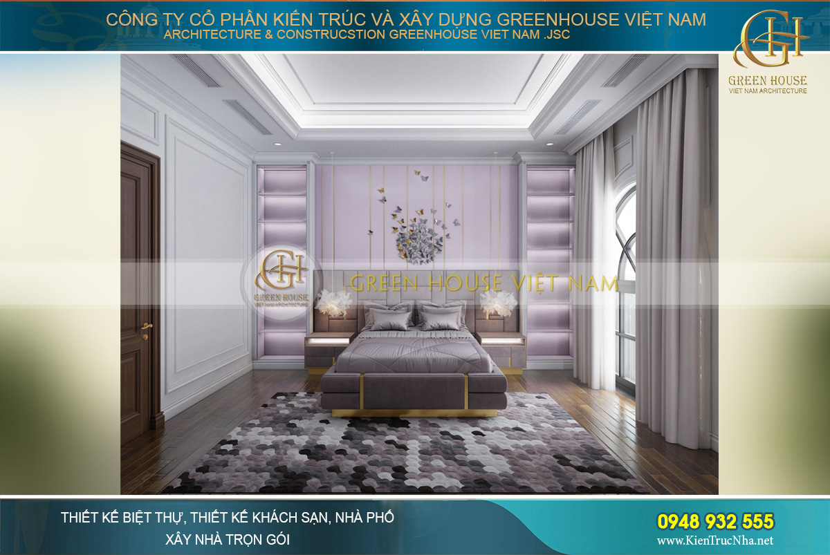 thiết kế biá»t thá»± tân cá» Äiá»n 3 tầng tại Vinhomes Hà Ná»i