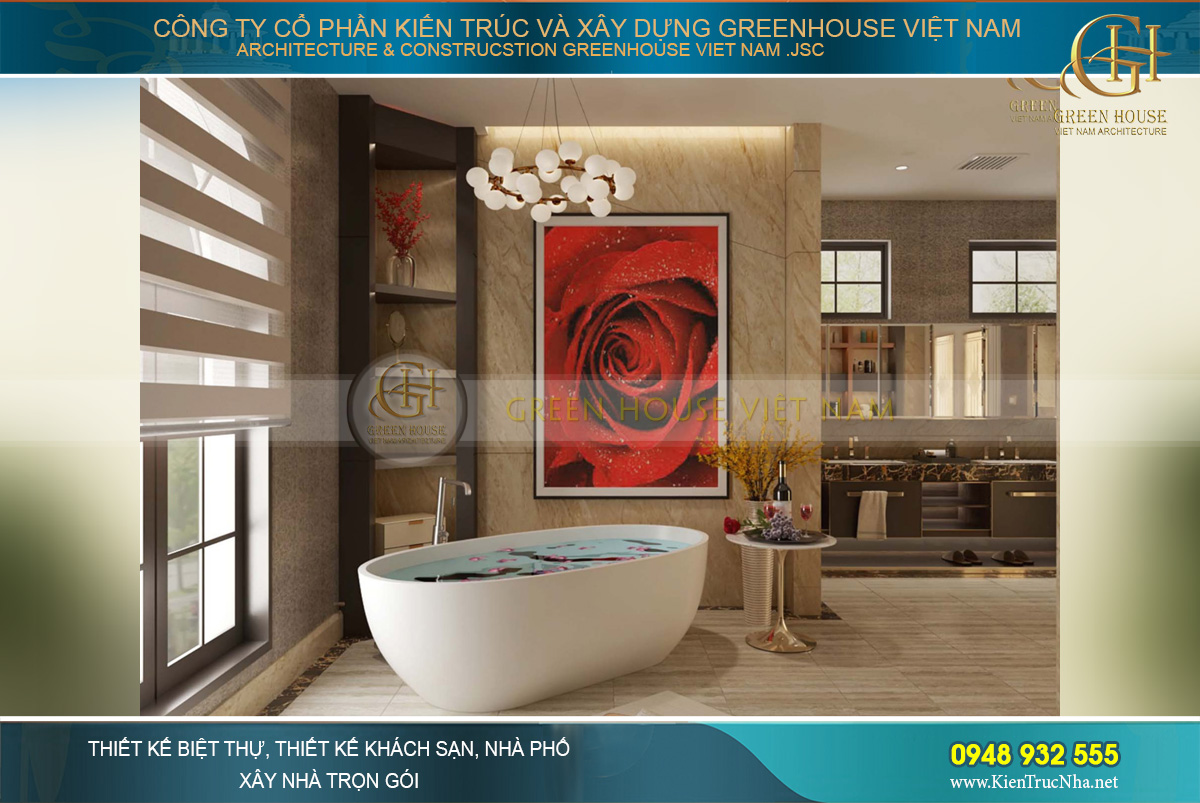 thiết kế biệt thự vinhomes riverside hà nội