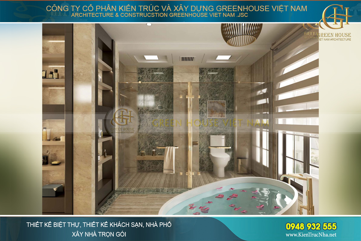 thiết kế biệt thự vinhomes riverside hà nội