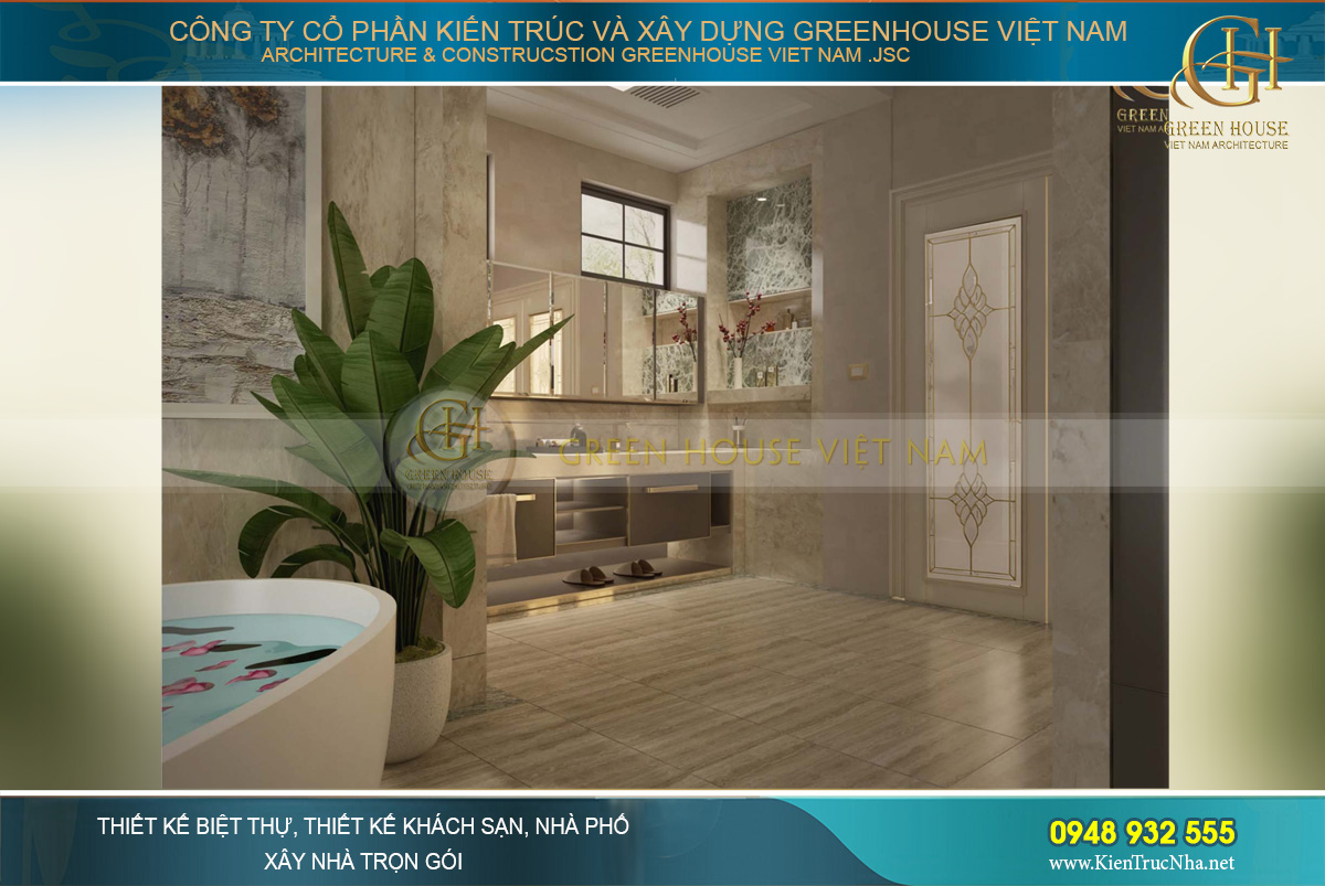 thiết kế biệt thự vinhomes riverside hà nội