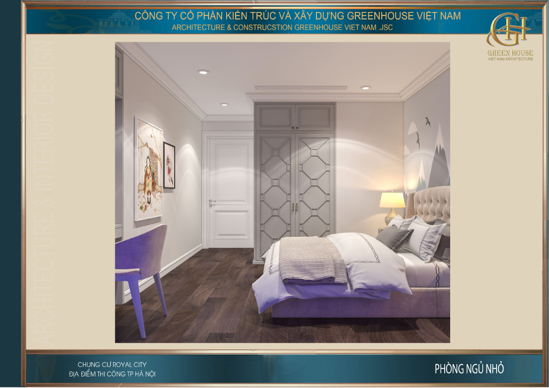 Đồ nội thất cũng khá đơn giản, không hoa văn, không cầu kỳ