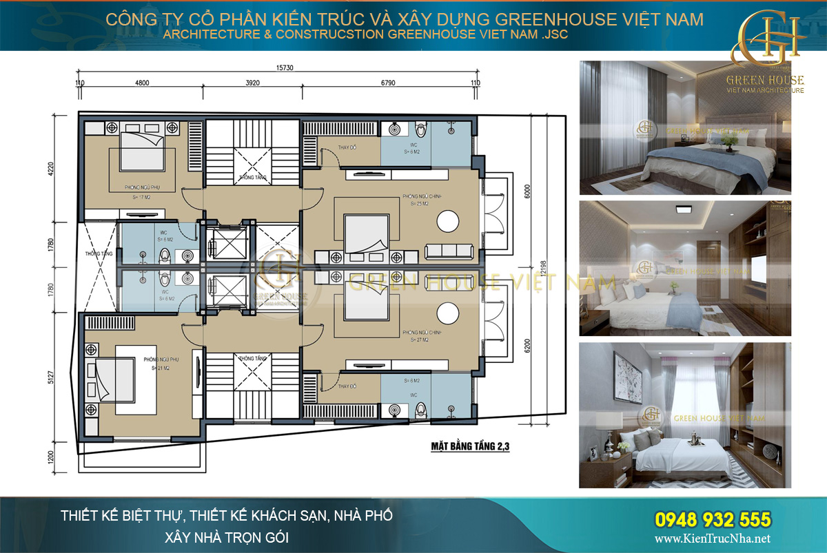 thiết kế nhà phố song lập hải phòng