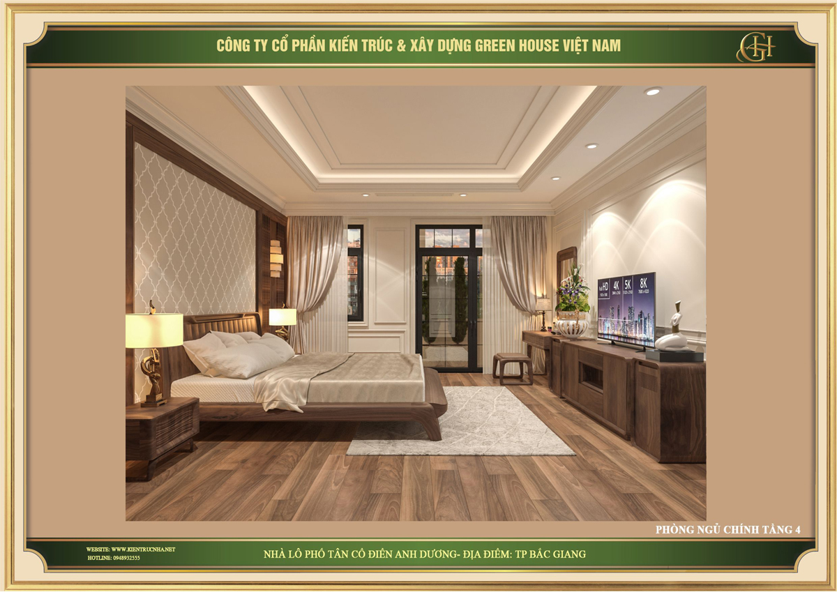 Không gian phòng ngủ không cần quá lộng lẫy nhưng vẫn đảm bảo thẩm mỹ