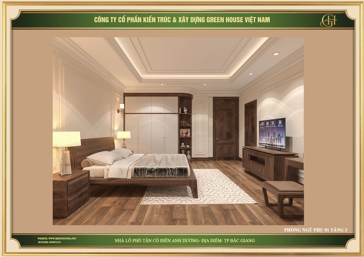 Thiết kế bài trí đơn giản nhưng đáp ứng đầy đủ công năng sinh hoạt