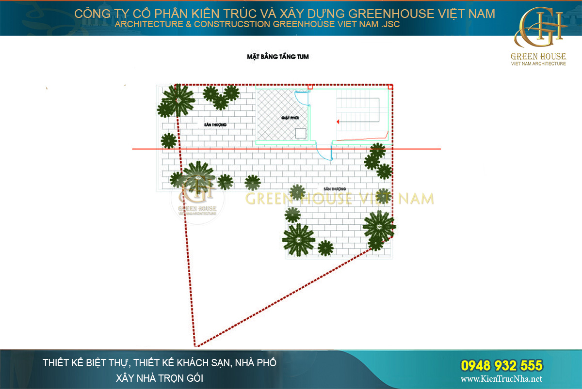 mẫu nhà phố hiện đại 4 tầng mặt tiền 8m