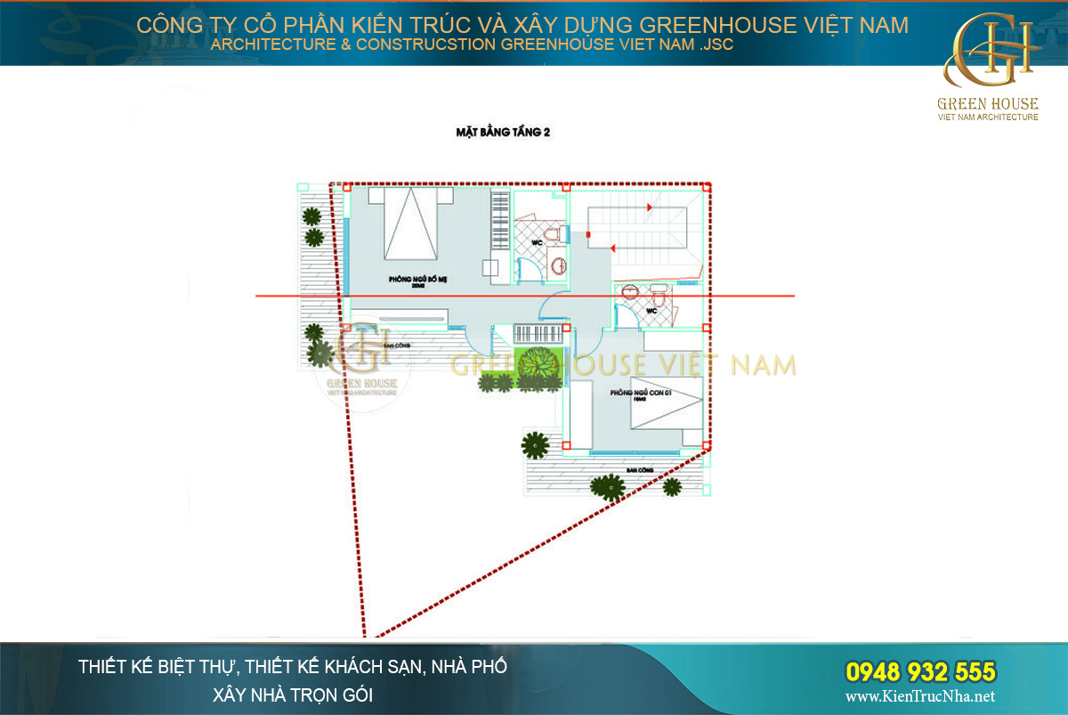 mẫu nhà phố hiện đại 4 tầng mặt tiền 8m
