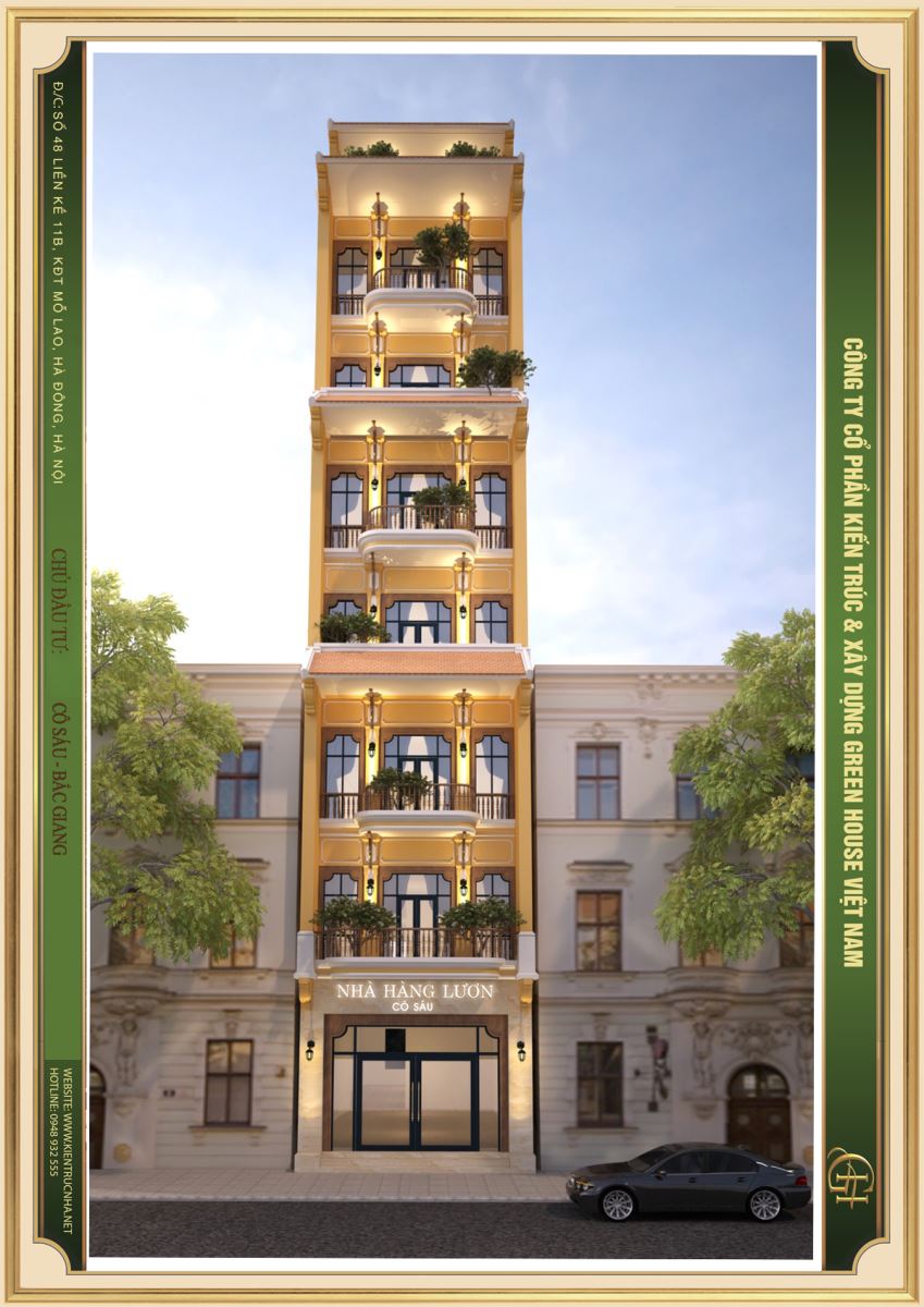 Thiết kế cân đối, lấy trục giữa làm trung tâm hai bên thiết kế đối xứng nhau một cách hoàn hảo