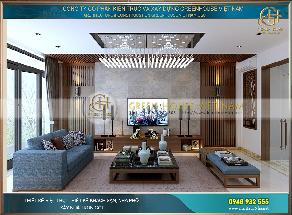 thiết kế nhà phố hiện đại kết hợp văn phòng 5 tầng mặt tiền 6m