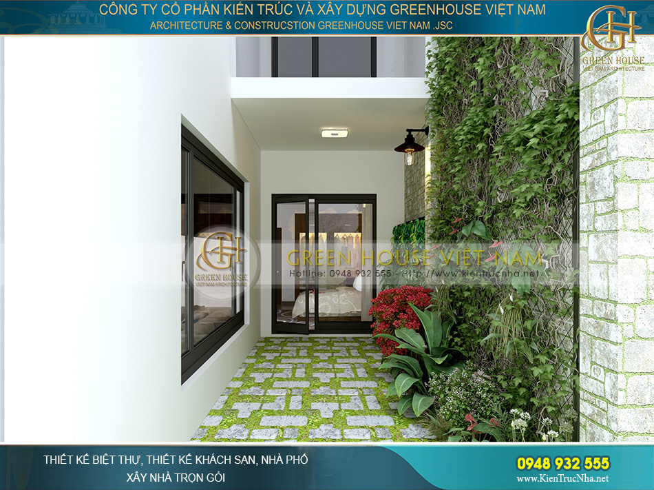 thiết kế nhà phố hiện đại kết hợp văn phòng 5 tầng mặt tiền 6m