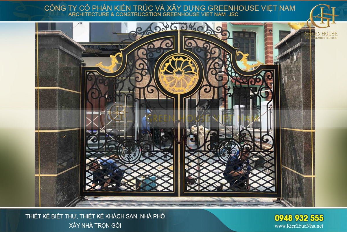 Sắt nghệ thuật và quy trình thi công sắt nghệ thuật chuyên nghiệp