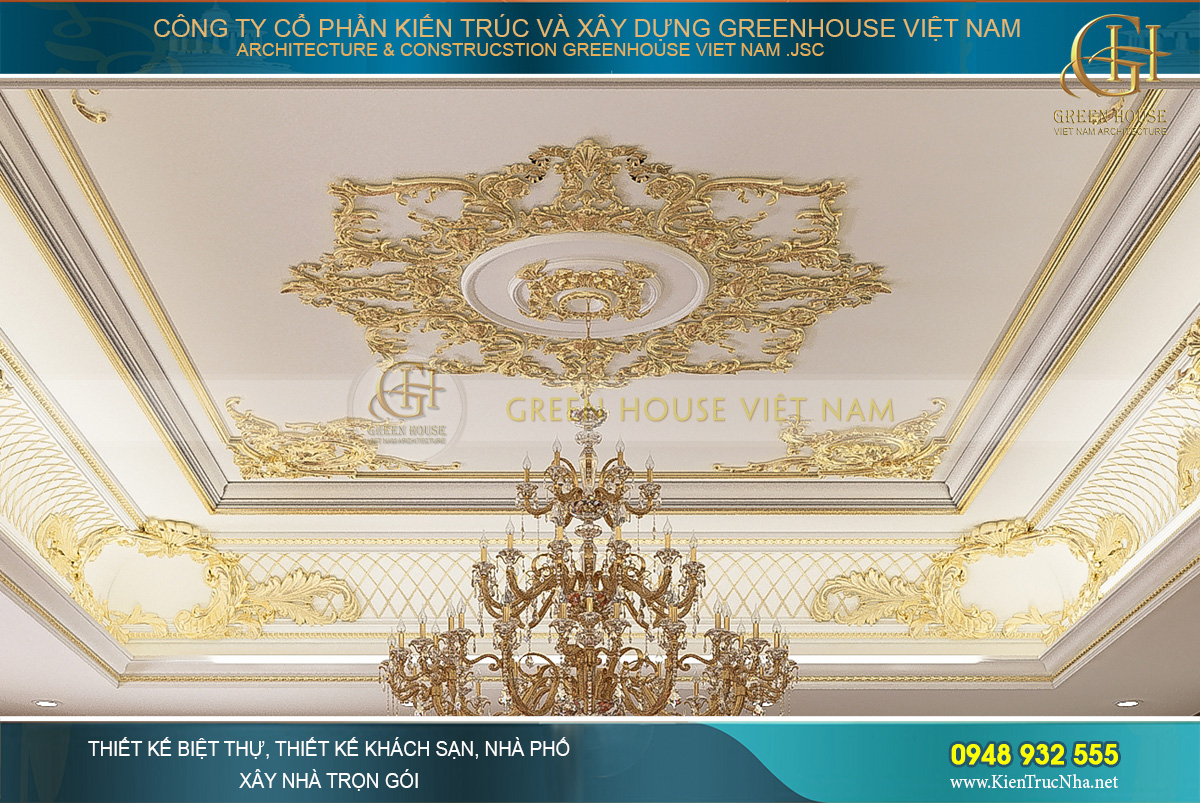 Các mẫu trần thạch cao đẹp mới nhất 2020