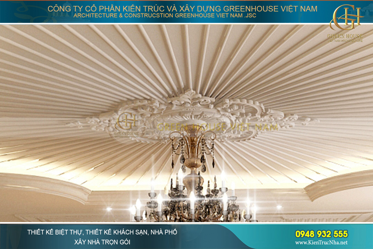 Các mẫu trần thạch cao đẹp mới nhất 2020