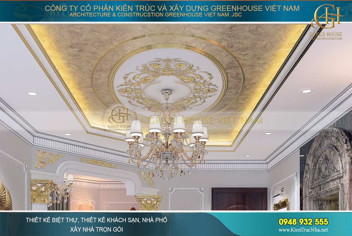 Các mẫu trần thạch cao đẹp mới nhất 2020 