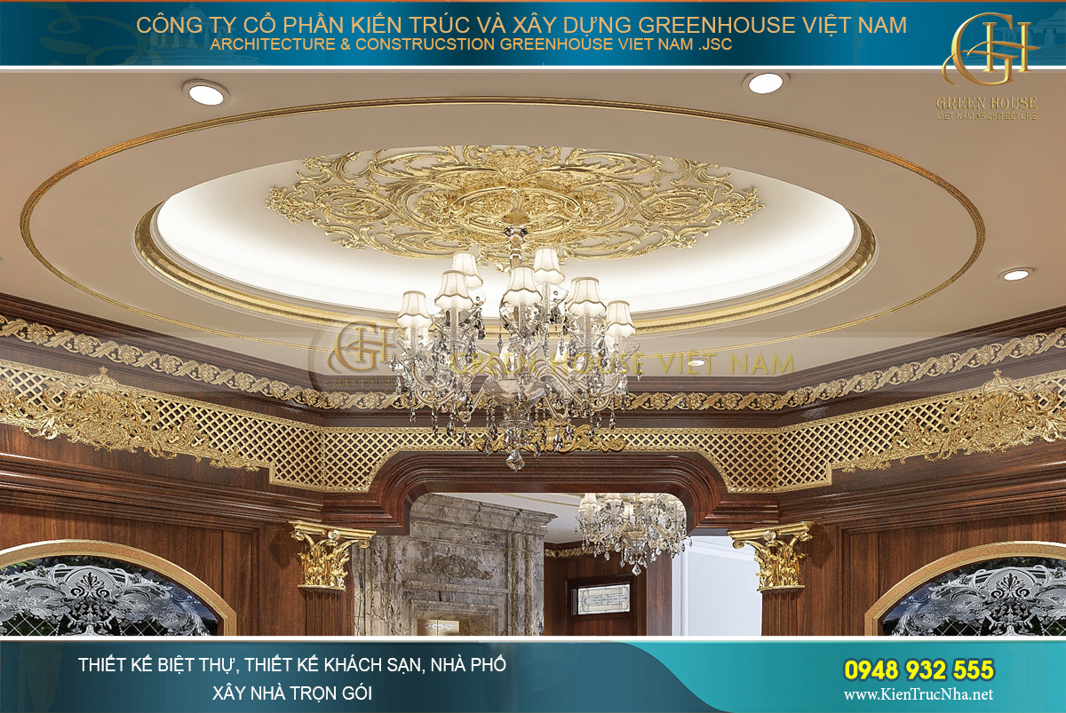 Các mẫu trần thạch cao đẹp mới nhất 2020