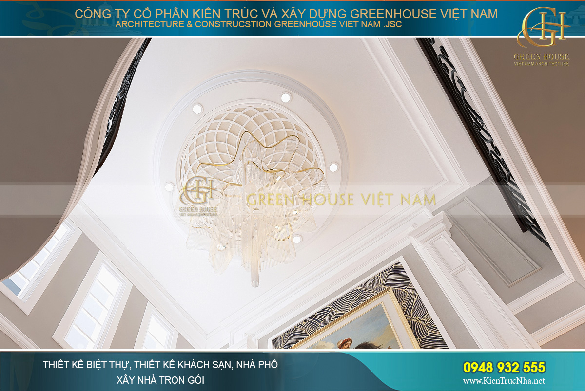 Các mẫu trần thạch cao đẹp mới nhất 2020